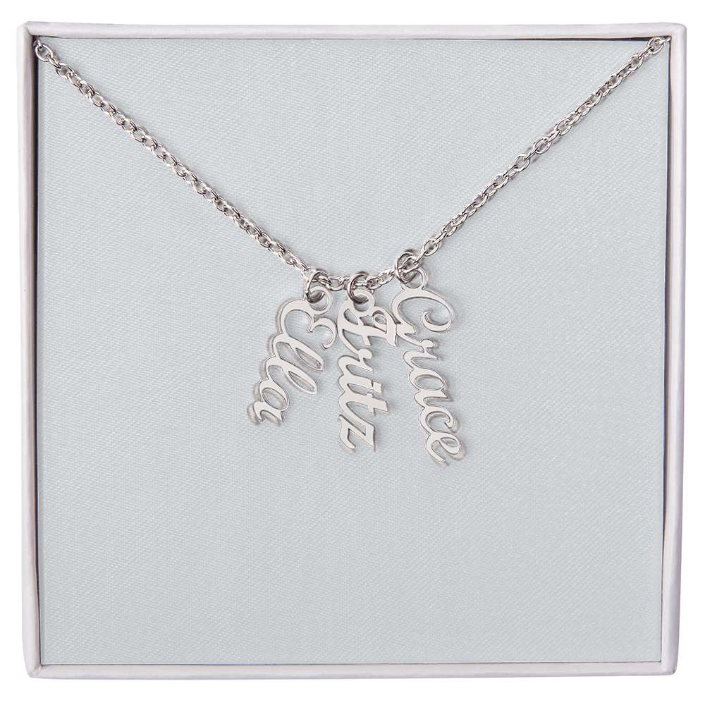 Multi Name Necklace