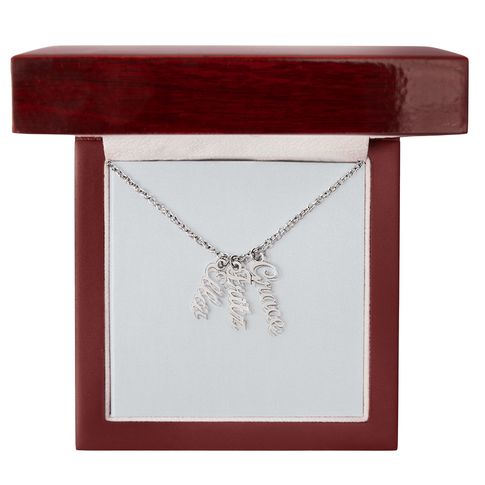 Multi Name Necklace
