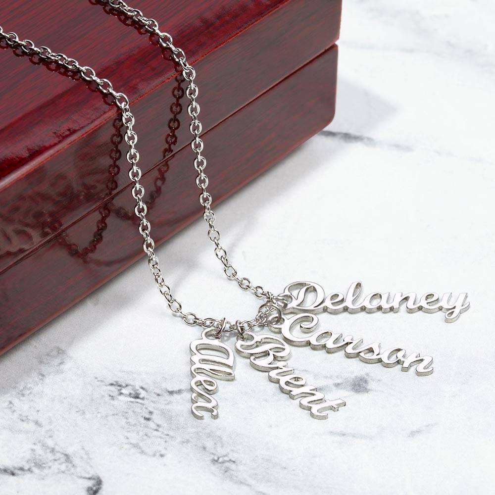 Multi Name Necklace