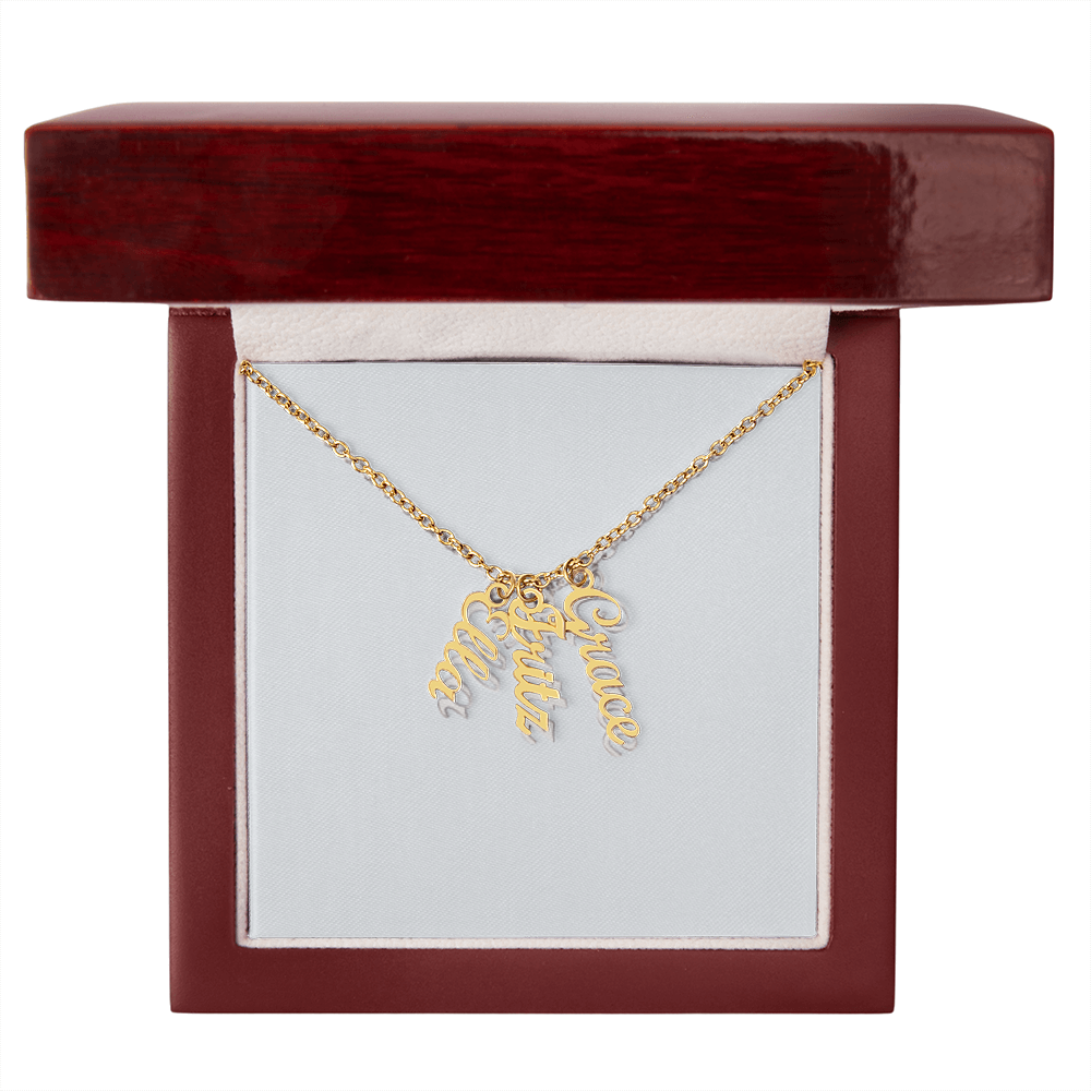 Multi Name Necklace